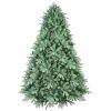 5ft Blue Spruce Christmas Tree with 592 Fire-Resistant Tips, Artificial Xmas Tree Premium Hinged, Foldable Base Christmas Decor for Holiday Home Party