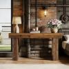 Wooden Sofa Table, 63-Inch Console Table For Entryway
