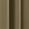 52 x 72 inch Solid Olive Green Thermal Blackout Curtain Panels - Set of 2