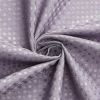72"W x 72"H Lavender Waffle Textured Shower Curtain Set with Liner
