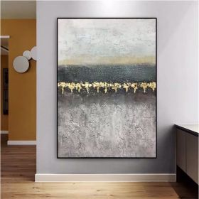 Handmade Top Selling Abstract Oil Painting Wall Art Modern Minimalist Bright Color Texture Picture Canvas Home Decoration For Living Room No Fram (size: 150x220cm)