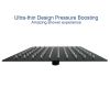 US Warehouse Stock 12 inch Square Water Saving Bathroom Top Rainfall Shower Head