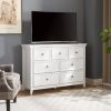 Modern 7 Drawers Dresser 7 Drawers Cabinet,Chest of Drawers Closet Organizers and Storage Clothes Storage Drawers Cabinet for Living Room